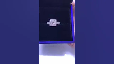 Vỏ nhẫn nữ Full kim cương thiên nhiên vàng 750, hột chủ nhận 5 0 5 4 li Mã sp Ms7n800297