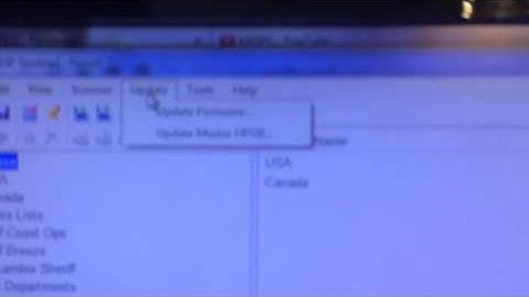 Uniden Bearcat BCD536HP Firmware Update