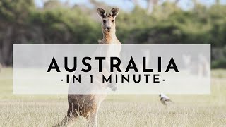 Australia in 1 Minute