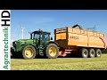 John deere 7400  7390 harvester  case tractors  grass silage  farming  agrartechnik.