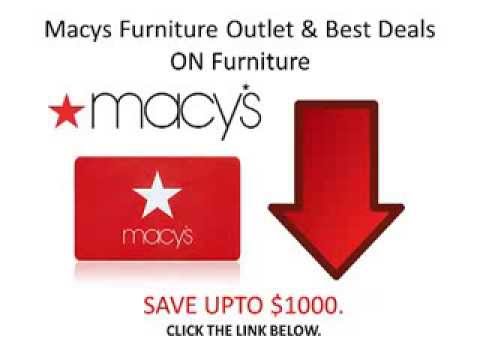 Macys Furniture Outlet Tampa - YouTube