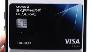 How To Sign Up For The Chase Saphire Reserve Credit Card! (2025)
