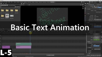How to Add Basic Text Animation on the Video | Video Editing in Hindi / Urdu | Tutorial 5 | HDsheet