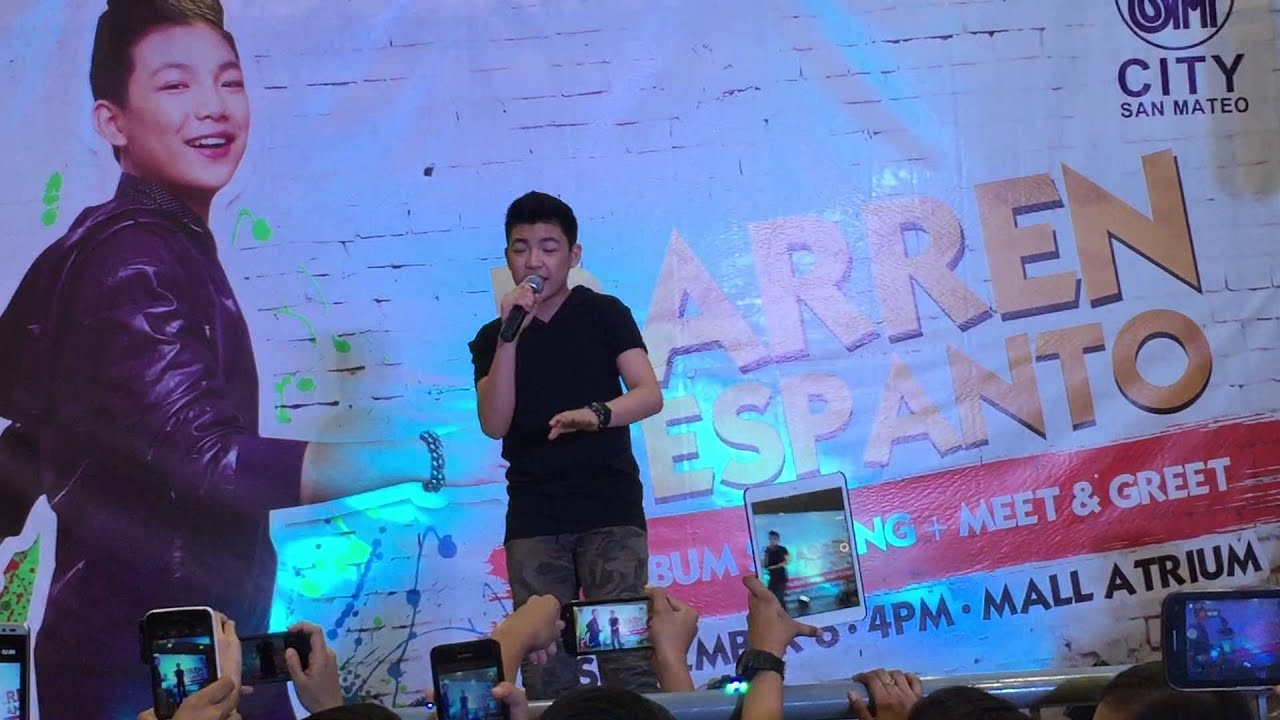 Chandelier by Darren Espanto at SM City San Mateo Rizal YouTube