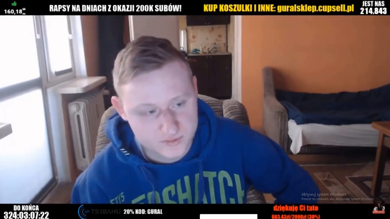 GURAL POBITY NA STREAM! WIZYTA NA POLICJI!