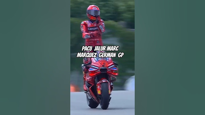 Selebrasi Marquez Pacu Jalur di MotoGP Sachsenring 2025