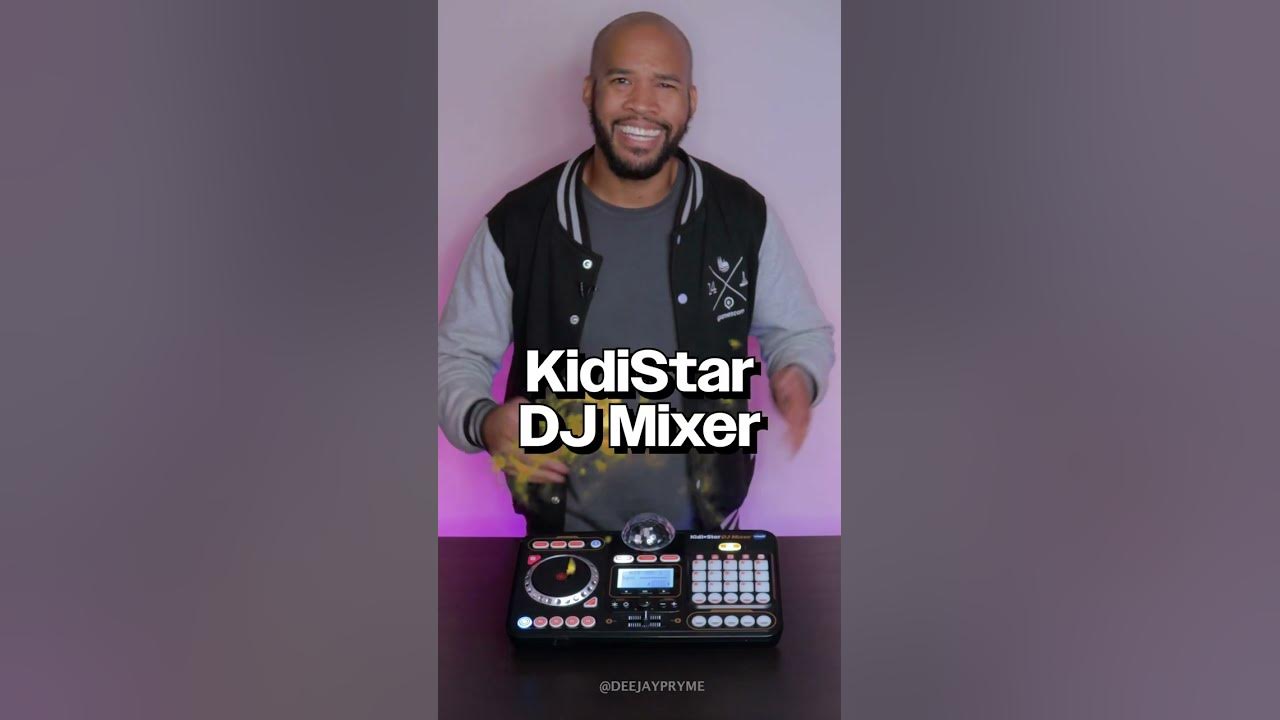 DJ Pryme gives a breakdown of the Vtech KidiStar DJ Mixer from Costco