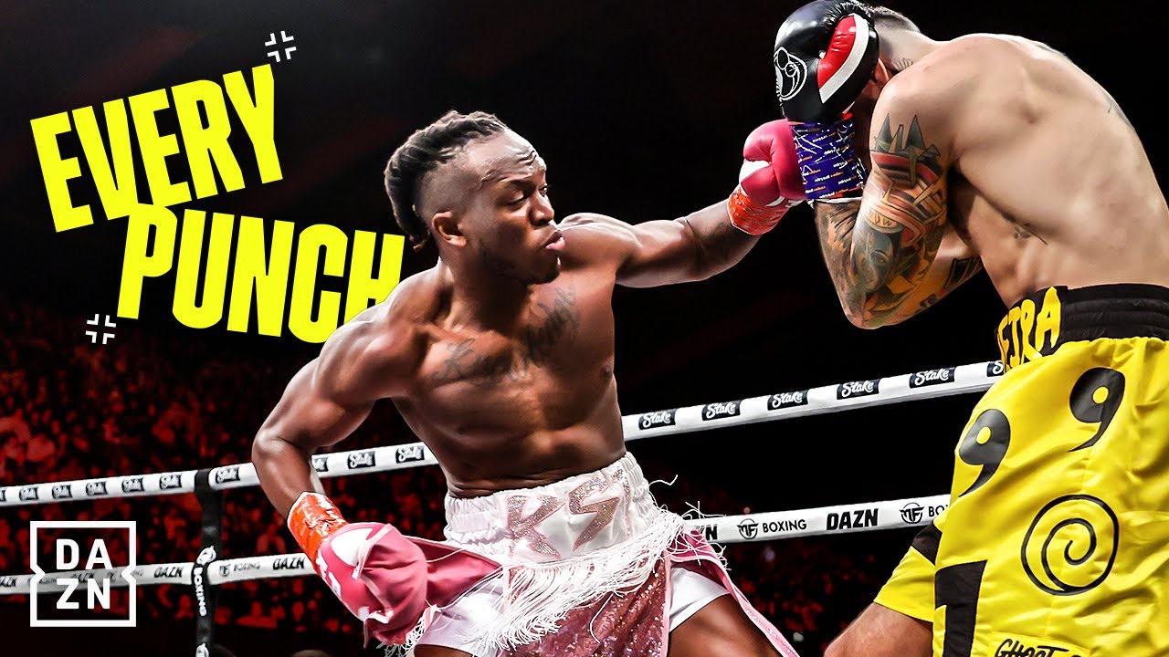 FIRST ROUND KO! KSI vs FaZe Temper Every Punch YouTube