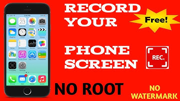 HOW TO RECORD SCREEN IN ANDROID ( WITHOUT ROOT ) | FREE | NO WATERMARK