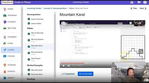 Stanford Code In Place 2023 Section 2 - Decomposition with Karel
