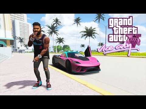 VICE CRY REMASTERED, ON THE RUN! (GTA 5 PC MODS)