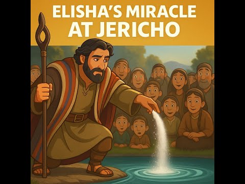 🌿💧Feeling Lost? Discover How God Transformed Jericho’s Water! 🌊 Animated Bible Story (2 Kings 2)