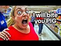 When Crazy Shoplifters Get Humbled by Cops