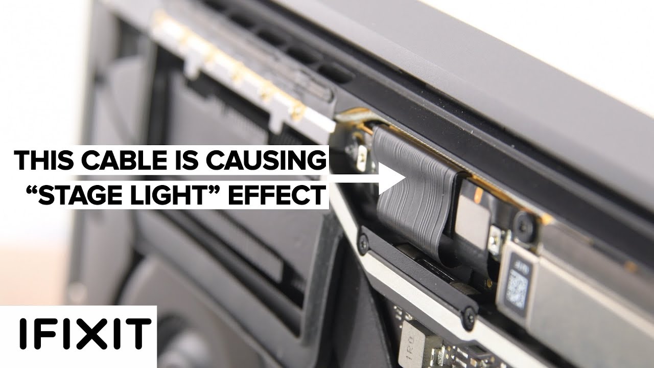 The Design Flaw Behind MacBook Pro's “Stage light” Effect! #Flexgate -  YouTube