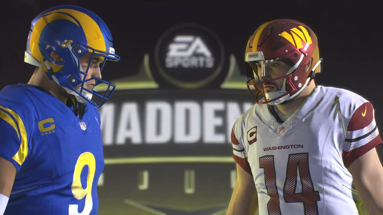 Madden NFL 24 - Washington Commanders Vs Los Angeles Rams Simulation ...