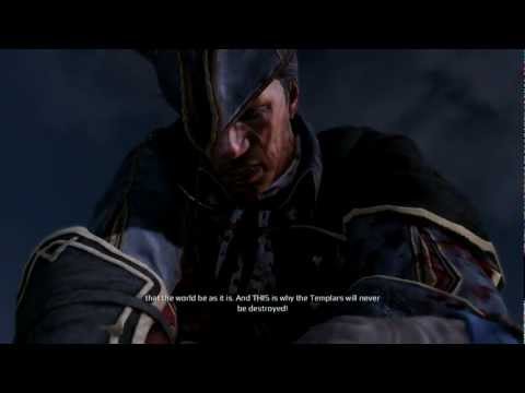 Assassins Creed 3 - Haytham boss fight (Full speech included)