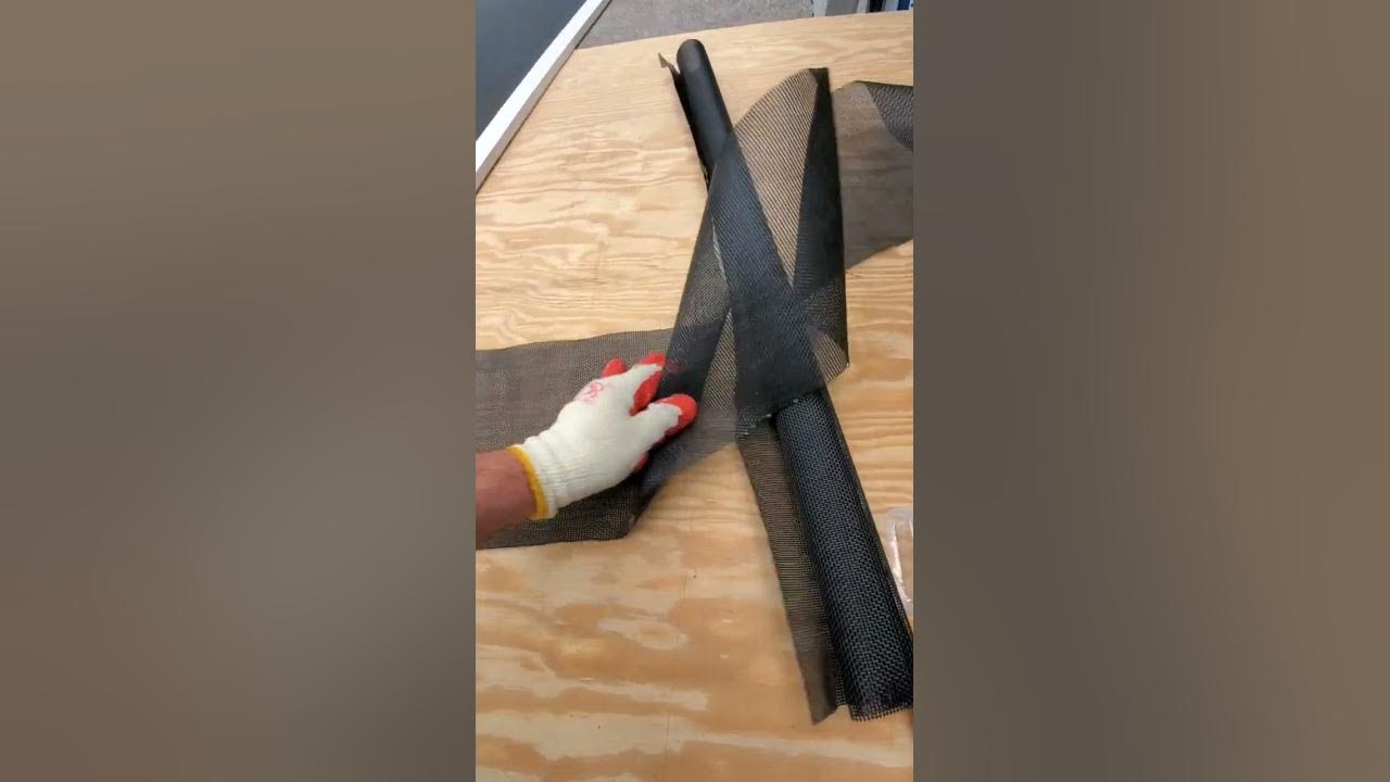 heavy-duty-pet-mesh-screen-install-sliding-screen-door-youtube