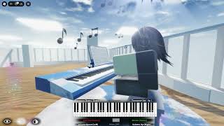 Playing 'Memories And Dreams' from Sally Face on Roblox piano