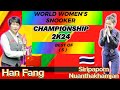 World womens championship snooker 2024  siripaporn nuanthakhamjan vs han fang  full match 