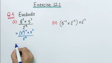 Exercise 12.1 Question 4 Ch 12 Exponents and Power Class 8th Maths | Ex 12.1 Q4 Class 8