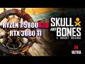 Skull &amp; Bones Beta | Ryzen 7 5800x3d + RTX 3080 TI | ULTRA (2K)