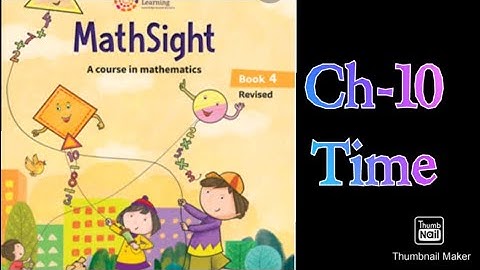 Class IV , Ch-10 , Time , Exercise- 10.3