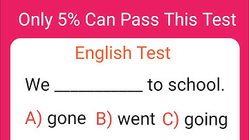 Mixed Grammar Test | Only 5% Can Pass This Test | Grammar Quiz 