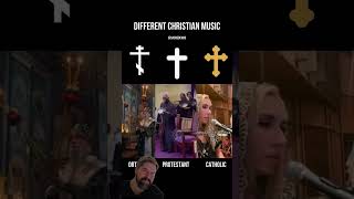 ☦️Orthodox✝️Protestant & ⛪️Catholic music! #jesus #viral #shorts