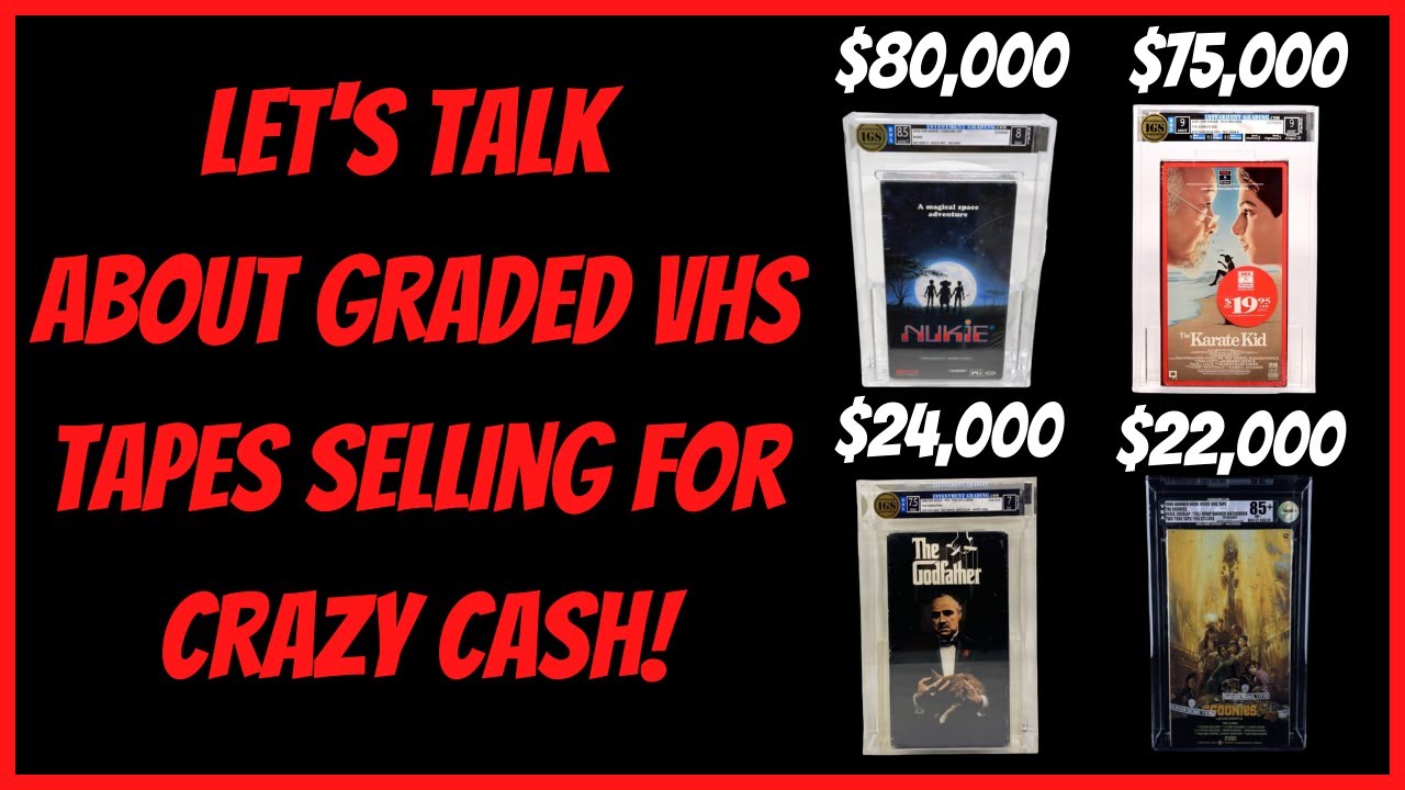 LET'S TALK ABOUT GRADED VHS TAPES SELLING FOR CRAZY CASH! YouTube