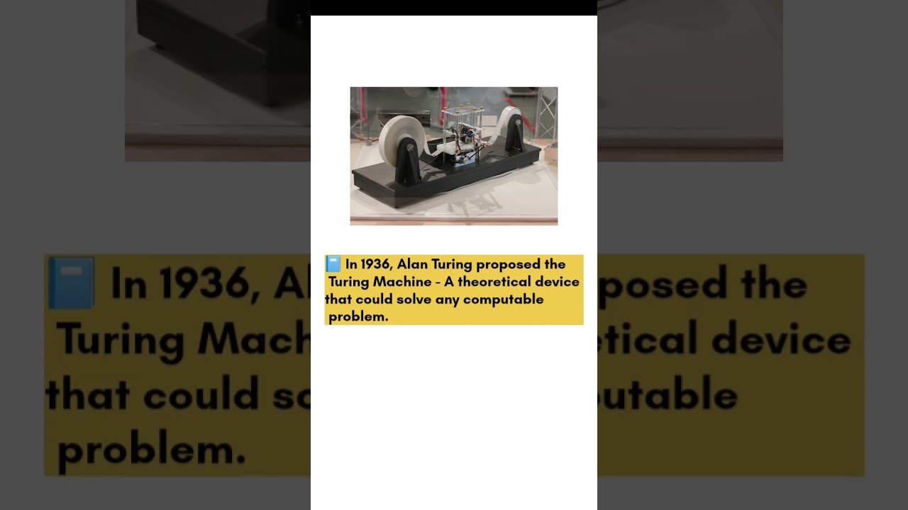 Alan Turing &ndash; Father of Modern Computers | Must-Know for Bank Exams 💻🧠 #tamilshorts