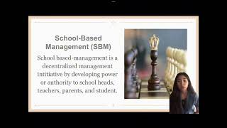 THE SCHOOL HEAD IN SCHOOL BASED MANAGEMENT (1/3)