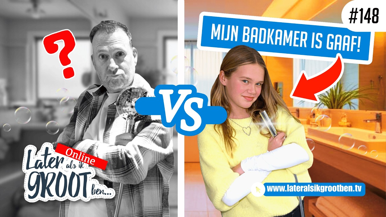 Badkamer ontwerpen? Nova heeft er een neus voor! | Later als ik Groot ben