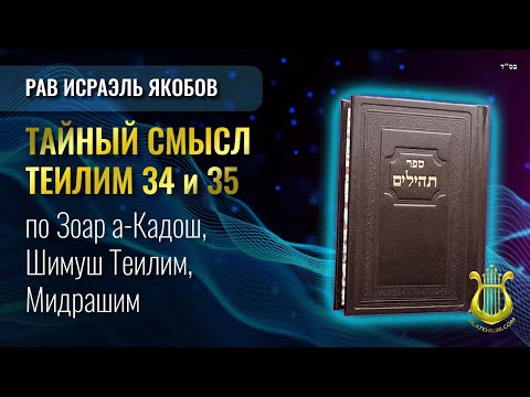 Теилим 34 и 35 - Тайный Смысл. Рав Исраэль Якобов