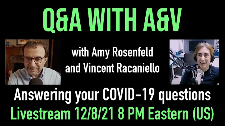 Q&A with A&V Livestream 12/8/21