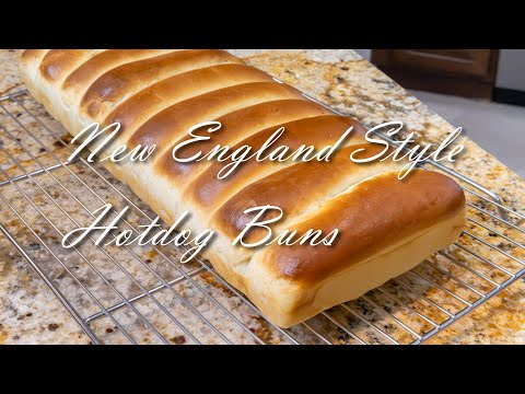 New England Style Hotdog Buns - So soft and fluffy!