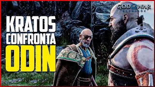 Kratos Encontra Odin Em Svartalfheim Dublado God Of War Ragnarok