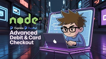 Node.js Express Paypal Advanced Debit & Card Checkout to Sell Digital Goods Using Smart Buttons