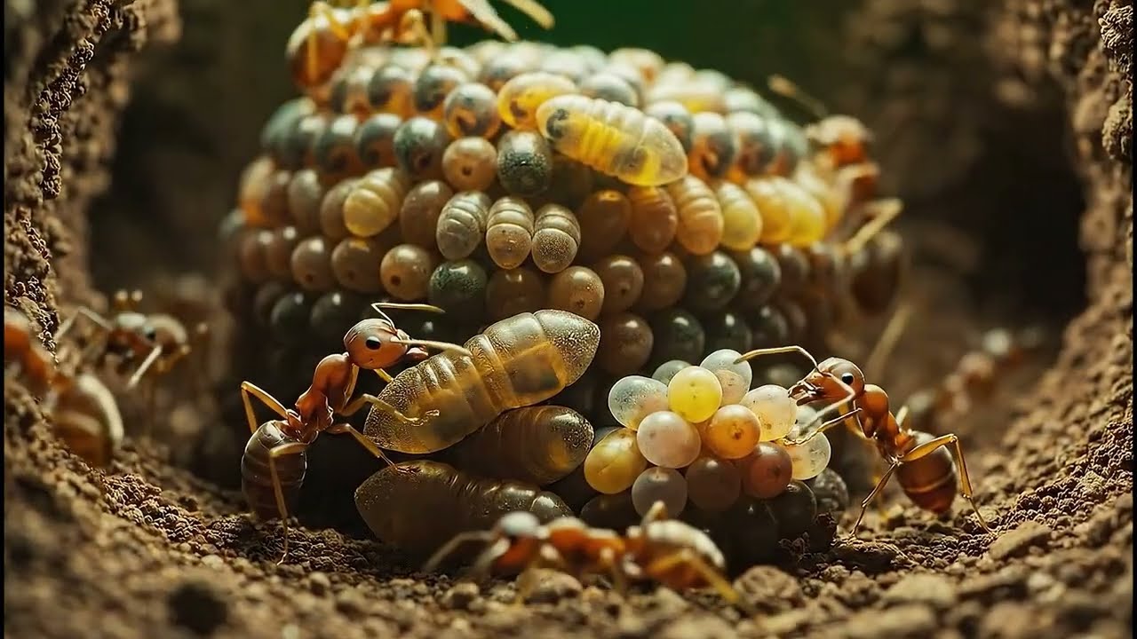 Inside a Fire Ant Colony: The Hidden Superorganism | Epic Nature Reportage (4K Macro Cinematic)