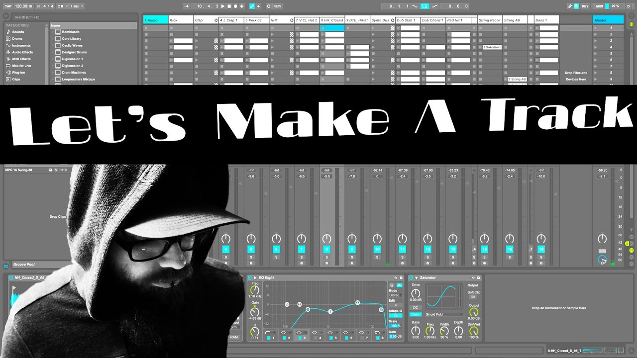 Le'ts Make a Dub Techno Track in Ableton Live #2 - YouTube