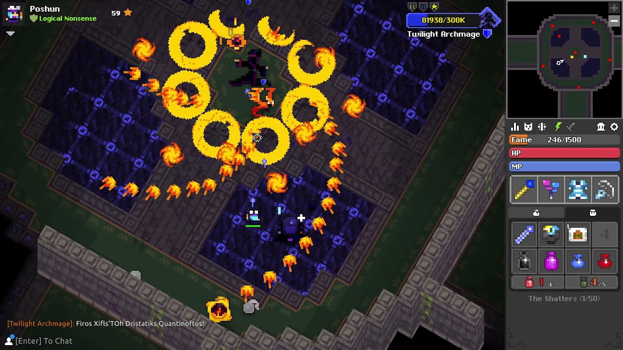 Shatters - Castle solo clearing & archmage