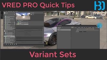 VRED Quick tips: Variant Sets