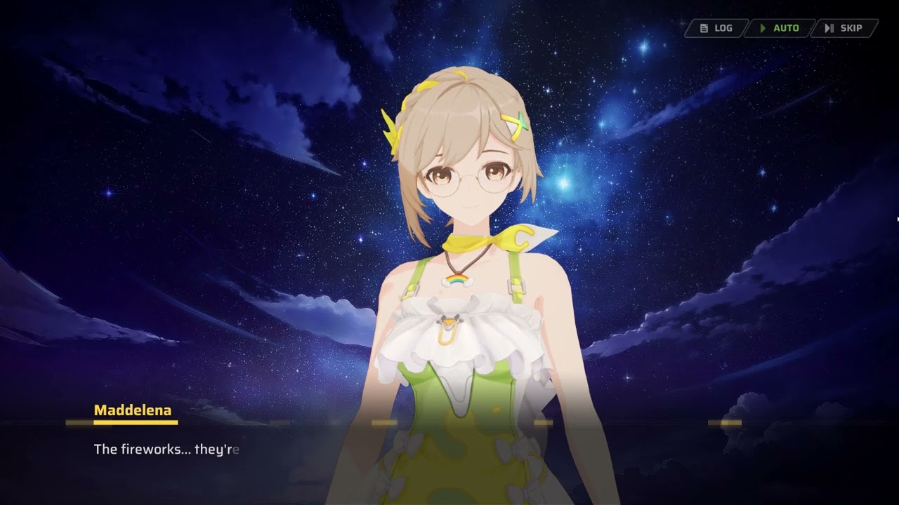 Maddelena New Years Date Cutscene 2025 in Strinova Spring Blessings Event