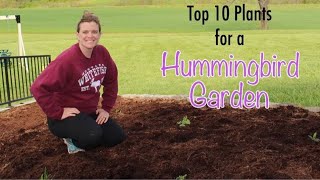 Top 10 Plants for a HUMMINGBIRD GARDEN // How to ATTRACT HUMMINGBIRDS