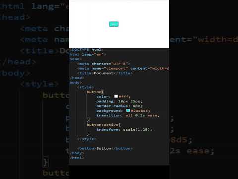 active button on