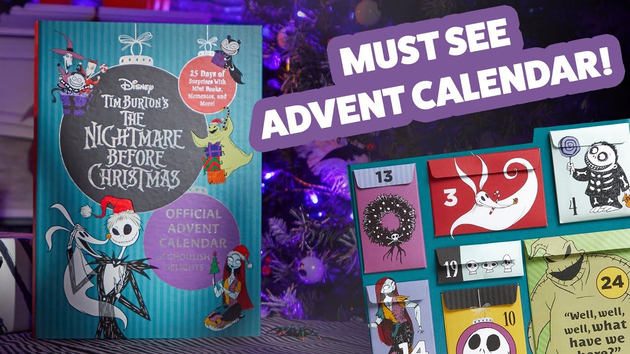 The Nightmare Before Christmas: Official Advent Calendar: Ghoulish Delights, Book by Insight Kids, Official Publisher Page