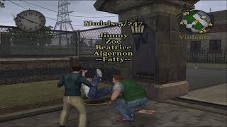 Bully PS2 - Testing the MOD MENU made be my