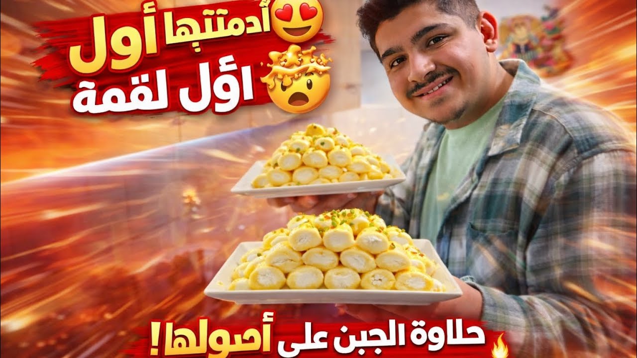 طريقة تحضير حلاوة الجبن : مع القشطة على طريقتي😋