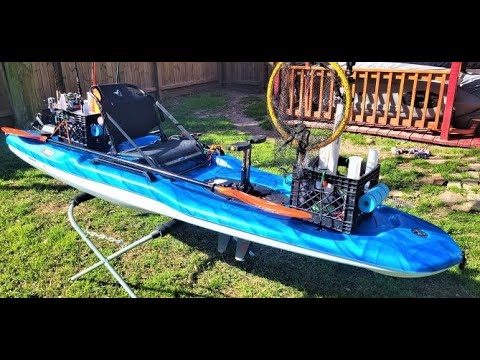 My New Fishing Kayak (Pelican Getaway 110 HD II) 