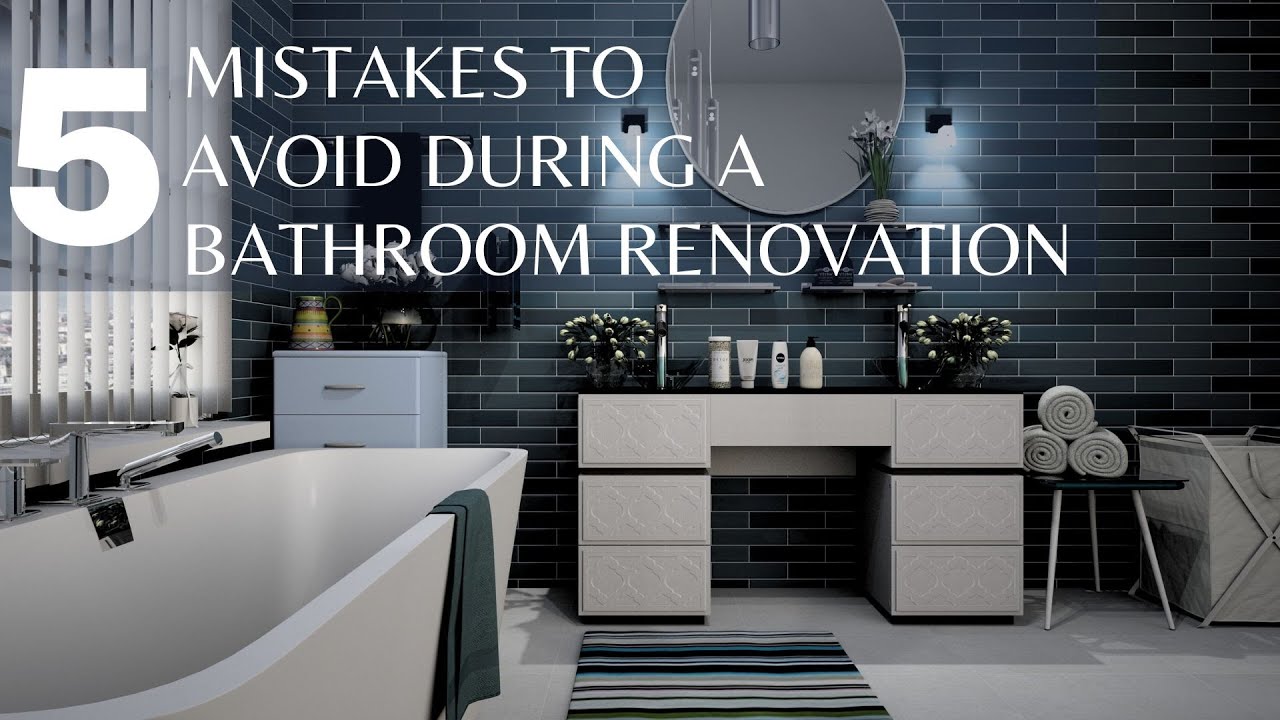 5 Mistakes to Avoid During a Bathroom Renovation| Bathroom Renovation ...