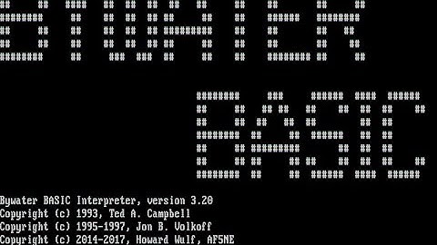Using FreeDOS - Bywater BASIC